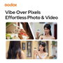 Godox C100 Mini Cámara Digital con Visor Transparente Blanco