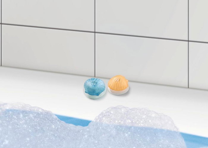 Playmobil Prinzessin Magia Set Sirena con Carruaje y Caballitos de Mar - Incluye 2 Figuras, 4 Caballitos de Mar Grandes y Accesorios para Niños +4 Años