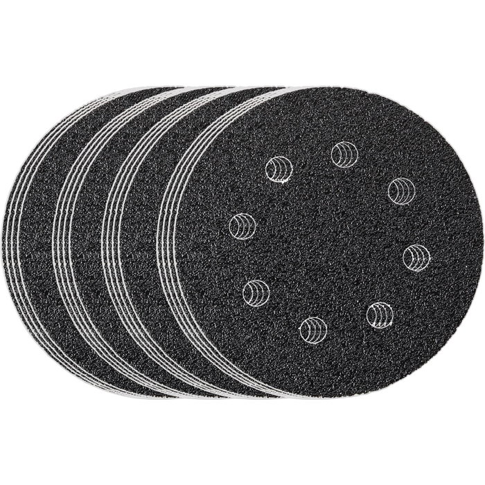 Fein Set de Hojas de Lijado D115 con granos 60, 80, 120, 180 y 240 Fein Set de Hojas de Lijado D115 con granos 60, 80, 120, 180 y 240