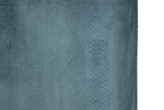 DKD Home Decor Cortina Urban Cocodrile Turquesa 2 x 260 x 140 cm (2 Unidades)