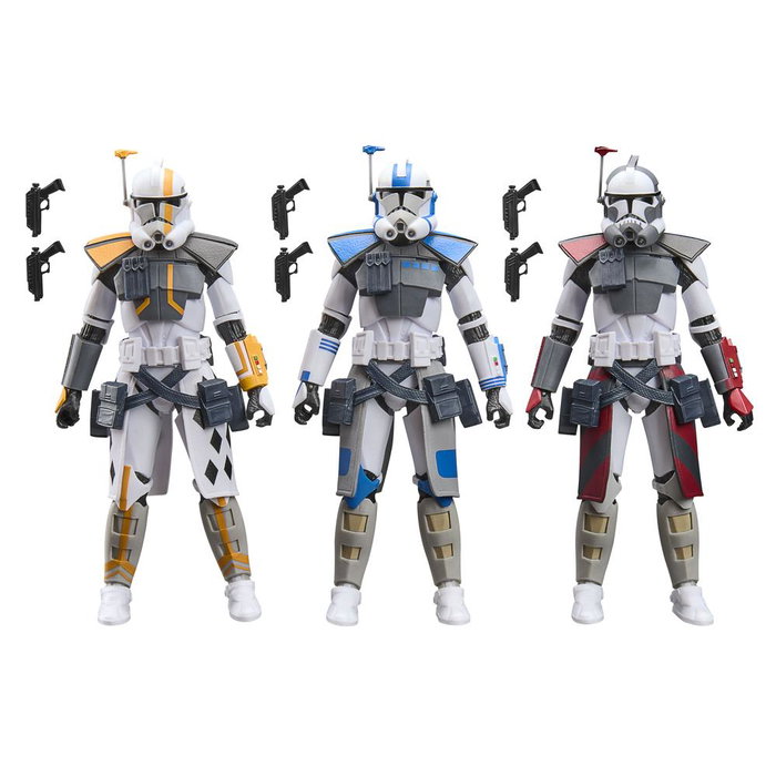 Hasbro Star Wars The Black Series Pack de 3 Figuras ARC Trooper Havoc, Colt & Blitz de 15 cm Hasbro Star Wars The Black Series Pack de 3 Figuras ARC Trooper Havoc, Colt & Blitz de 15 cm