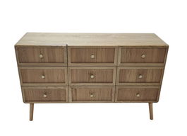 DKD Home Decor Cómoda Scandi Natural 120 x 75 x 34 cm