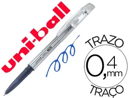 Uniball Roller TSI UF-220 Bolígrafo de Tinta Gel Azul Borrable 0,7 mm