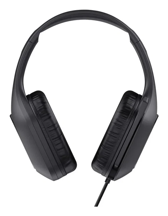 Trust GXT 416 ZIROX Auriculares Gaming Alámbricos Diadema RGB Negro, Micrófono Plegable Boom, Control de Volumen, Conexión USB A y 3.5 mm