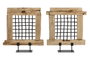 DKD Home Decor Decoración de Teca Vertical Pieza Única