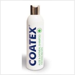 Coatex Champú Aloe Y Avena para Perros y Gatos, Hidratante y Calmante, 500 mL