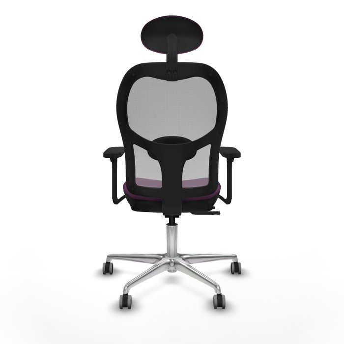PIQUERAS Y CRESPO Silla de oficina Jorquera con mecanismo Sincro/Traslack, Morado y Gris PIQUERAS Y CRESPO Silla de oficina Jorquera con mecanismo Sincro/Traslack, Morado y Gris