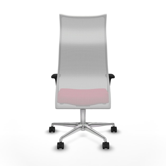 PIQUERAS Y CRESPO Sillón Albacete Mecanismo Sincro Rojo y Blanco