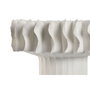 DKD Home Decor Centro de Mesa de Cerámica Ondas Blanco