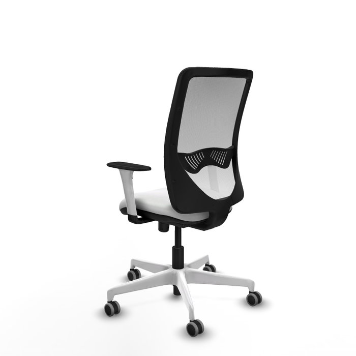 PIQUERAS Y CRESPO Silla de oficina Zulema Blanca con Mecanismo Sincro PIQUERAS Y CRESPO Silla de oficina Zulema Blanca con Mecanismo Sincro