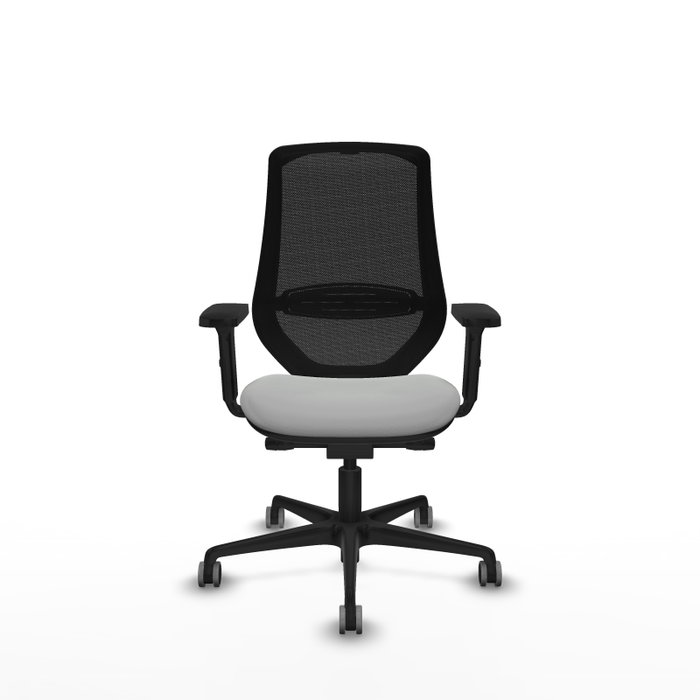 PIQUERAS Y CRESPO Silla de oficina Mardos con mecanismo Sincro/Traslack, Gris claro y Negro PIQUERAS Y CRESPO Silla de oficina Mardos con mecanismo Sincro/Traslack, Gris claro y Negro