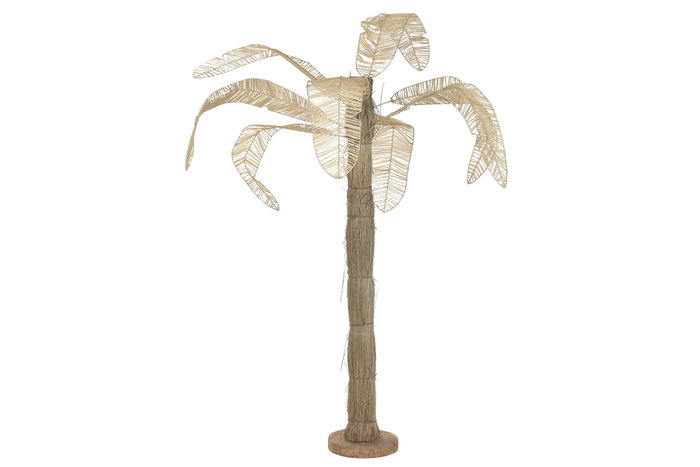 DKD Home Decor Decoración Mendong Metal Bananero 30x30x180 DKD Home Decor Decoración Mendong Metal Bananero 30x30x180