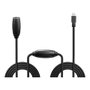 Lindy Cable de Extensión Activo USB 3.0 de 10 m, USB A Macho a USB A Hembra, Negro