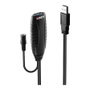 Lindy Cable de Extensión Activo USB 3.0 de 10 m, USB A Macho a USB A Hembra, Negro