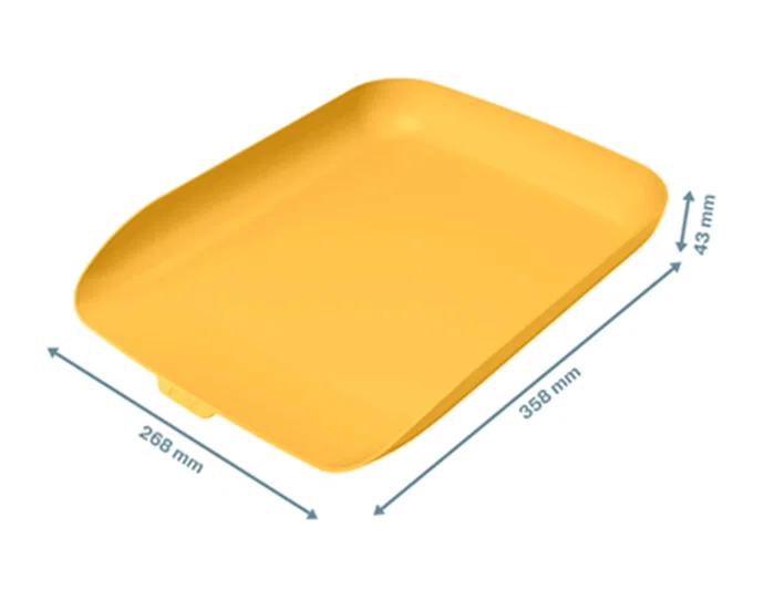 Leitz Bandeja de sobremesa Cosy, Amarillo