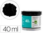 Liderpapel Tempera Escolar para Manualidades, Pintura Líquida y Cubriente, 40 ml, Color Negro