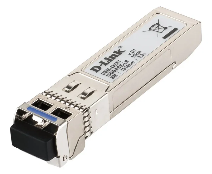 D-Link DEM-432XT Transceptor SFP+ Fibra Óptica 10G Ethernet 10GBASE-LR 1310nm LC - Distancia 10 km - Kit de 10 uds