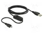 DeLOCK Cable USB 2.0 Tipo-A a Micro-B con interruptor 1,5 m