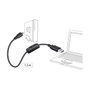 DeLOCK Cable USB 2.0 con interruptor, USB A a Micro-B, 1,5 m, Negro