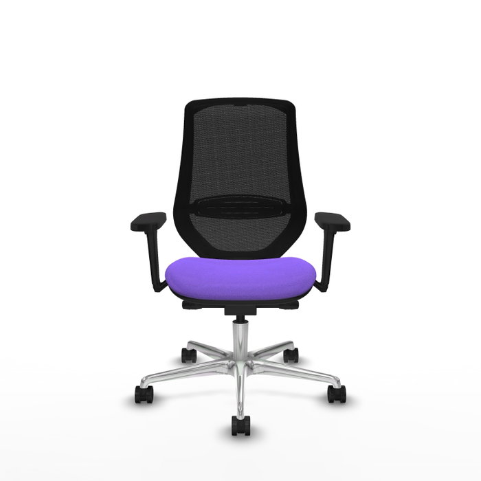 PIQUERAS Y CRESPO Silla de oficina Mardos con mecanismo Sincro/Traslack Lila y Negro PIQUERAS Y CRESPO Silla de oficina Mardos con mecanismo Sincro/Traslack Lila y Negro