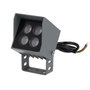 Foco LED con Pincho Jardín 4W IP65 2700K Acabado Gris
