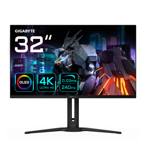 Gigabyte AORUS FO32U2 Monitor Gaming OLED 31.5 4K 240Hz