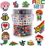 Cefa Puzzle Pix Brix Pixel Art Botes Metalicos 1500 Piezas Construcciones 2D y 3D Modelos Surtidos