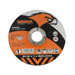 Haukka Disco de Corte Abrasivo Inox 115x1 mm Ø22mm
