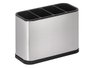 Kinvara Escurridor de Acero Rectangular para Cocina, 18.2 x 13 x 8.5 cm, Color Acero, Material SS430 y ABS (Set de 24)