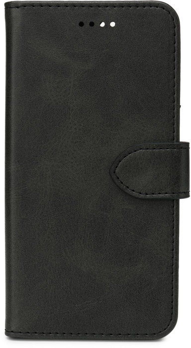 eSTUFF Funda Tipo Billetera WALES PU para iPhone 17e/16e/14 - Negra con Soporte y Ranuras para Tarjetas eSTUFF Funda Tipo Billetera WALES PU para iPhone 17e/16e/14 - Negra con Soporte y Ranuras para Tarjetas