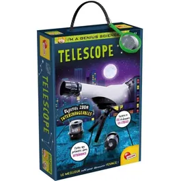 Lisciani Giochi Telescopio Científico + Trípode - Telescopio para Observación de la Naturaleza - LIS8008324110858