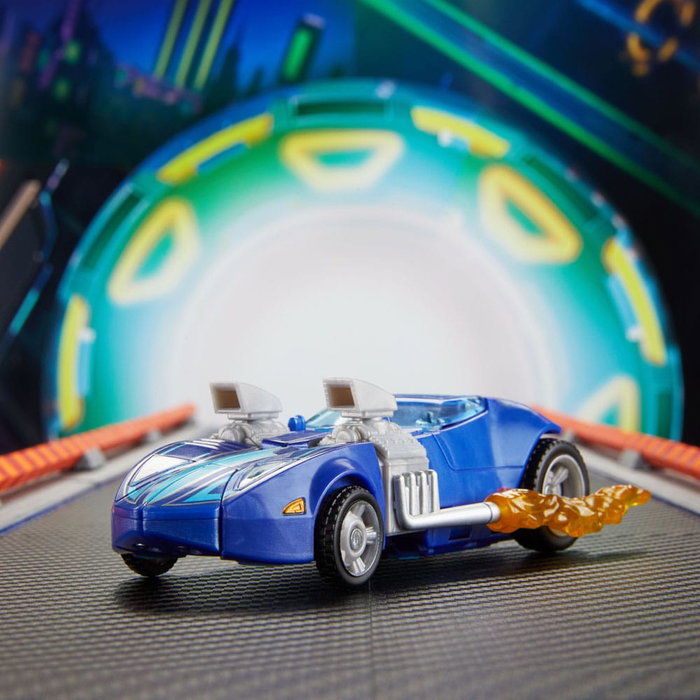 Hasbro Hot Wheels x Transformers Twin Mill Azul 12,5 cm