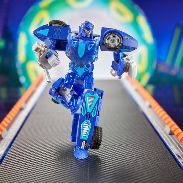 Hasbro Hot Wheels x Transformers Twin Mill Azul 12,5 cm