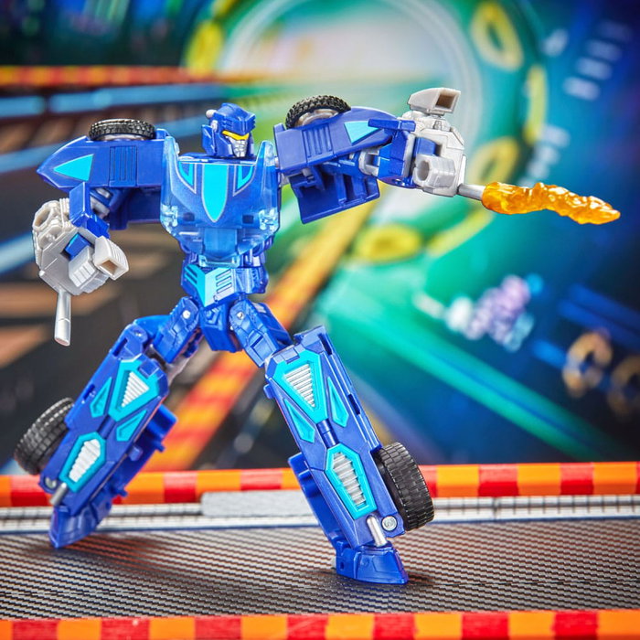 Hasbro Hot Wheels x Transformers Twin Mill Azul 12,5 cm