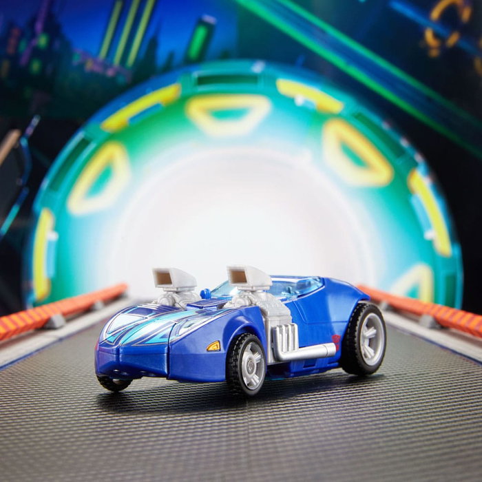 Hasbro Hot Wheels x Transformers Twin Mill Azul 12,5 cm