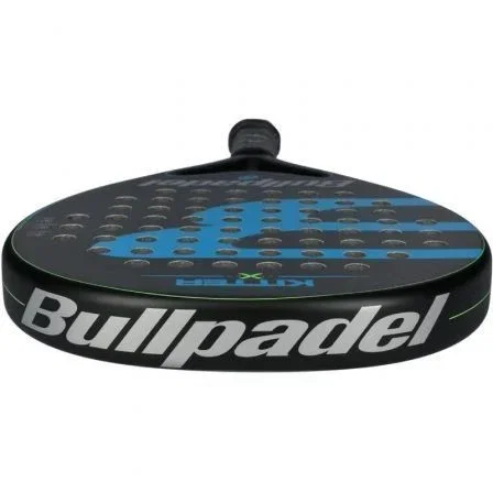 Bullpadel Pala de Padel Kitter X Blue, pala de control para jugador intermedio, forma lágrima, color azul