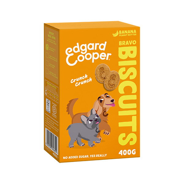 Edgar Cooper EC Canine Galletas Platano 7x400g Vet Edgar Cooper EC Canine Galletas Platano 7x400g Vet