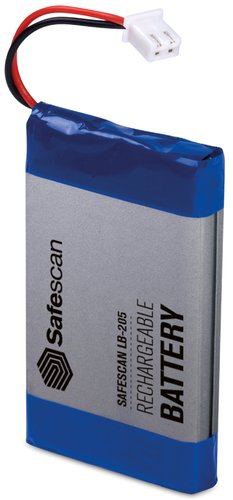 Safescan LB-205 Batería Recargable para Contadoras de Dinero 6165, 6175 y 6185 Safescan LB-205 Batería Recargable para Contadoras de Dinero 6165, 6175 y 6185
