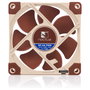 Noctua Ventilador NF-A8 PWM de 80 mm, 8 cm, 55,5 m³/h, 2200 RPM, 13,8-17,7 dB, 4-Pines, Beige/Marrón, para PC