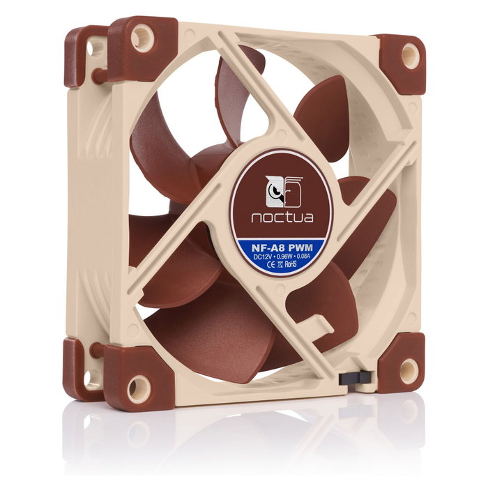 Noctua NF-A8 PWM Ventilador de 8 cm Marrón/Beige Noctua NF-A8 PWM Ventilador de 8 cm Marrón/Beige
