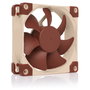 Noctua Ventilador NF-A8 PWM de 80 mm, 8 cm, 55,5 m³/h, 2200 RPM, 13,8-17,7 dB, 4-Pines, Beige/Marrón, para PC