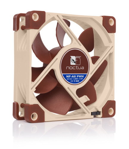NOCTUA NF-A8 PWM Ventilador de 8 cm Marrón/Beige