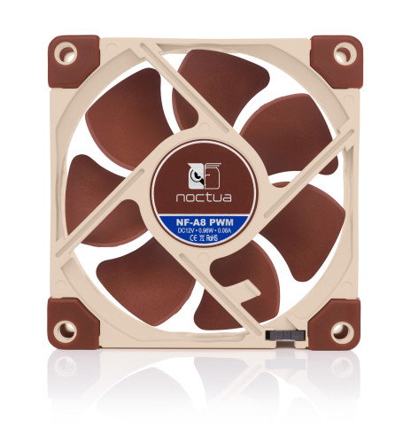 NOCTUA NF-A8 PWM Ventilador de 8 cm Marrón/Beige