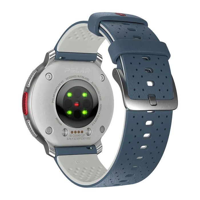 Polar Vantage V3 Reloj Inteligente GPS Deportivo, Pantalla AMOLED Táctil 3.53 cm, 32 GB, Batería 488 mAh, 57 g, Color Sky Blue con Banda Azul Polar Vantage V3 Reloj Inteligente GPS Deportivo, Pantalla AMOLED Táctil 3.53 cm, 32 GB, Batería 488 mAh, 57 g, Color Sky Blue con Banda Azul