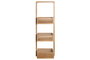 DKD Home Decor Estantería de Bambú y MDF con 3 Estantes, Natural