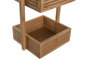 DKD Home Decor Estantería de Bambú y MDF con 3 Estantes, Natural