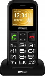 Maxcom MM 426 SE Teléfono Móvil Básico Candybar Negro Pantalla 1.77 Pulgadas 600 mAh