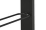 DKD Home Decor Botellero de Metal Negro para Pared con 8 Estanterías