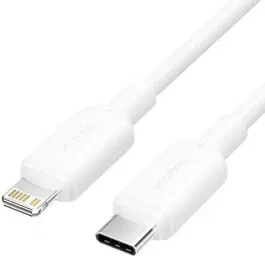 Vention Cable USB Tipo-C a Lightning LAKWF Macho - Macho 27W 480Mbps 1m Blanco