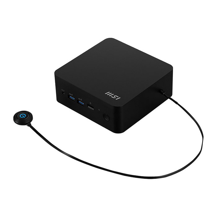 MSI Cubi NUC AI Mini PC Intel Core Ultra 7 155H, 16GB RAM DDR5, 1TB SSD PCIe 4.0, Windows 11 Pro (1UMG-022AT CU7), Color Negro